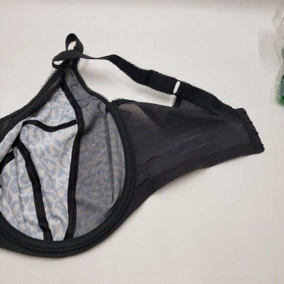NWOT Goddess Kayla Bra Full Coverage Support Underwire Leopard Print 38J - Picture 8 of 14